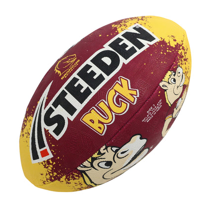 Brisbane Broncos Mascot Supporter Ball Size 3 - View 1