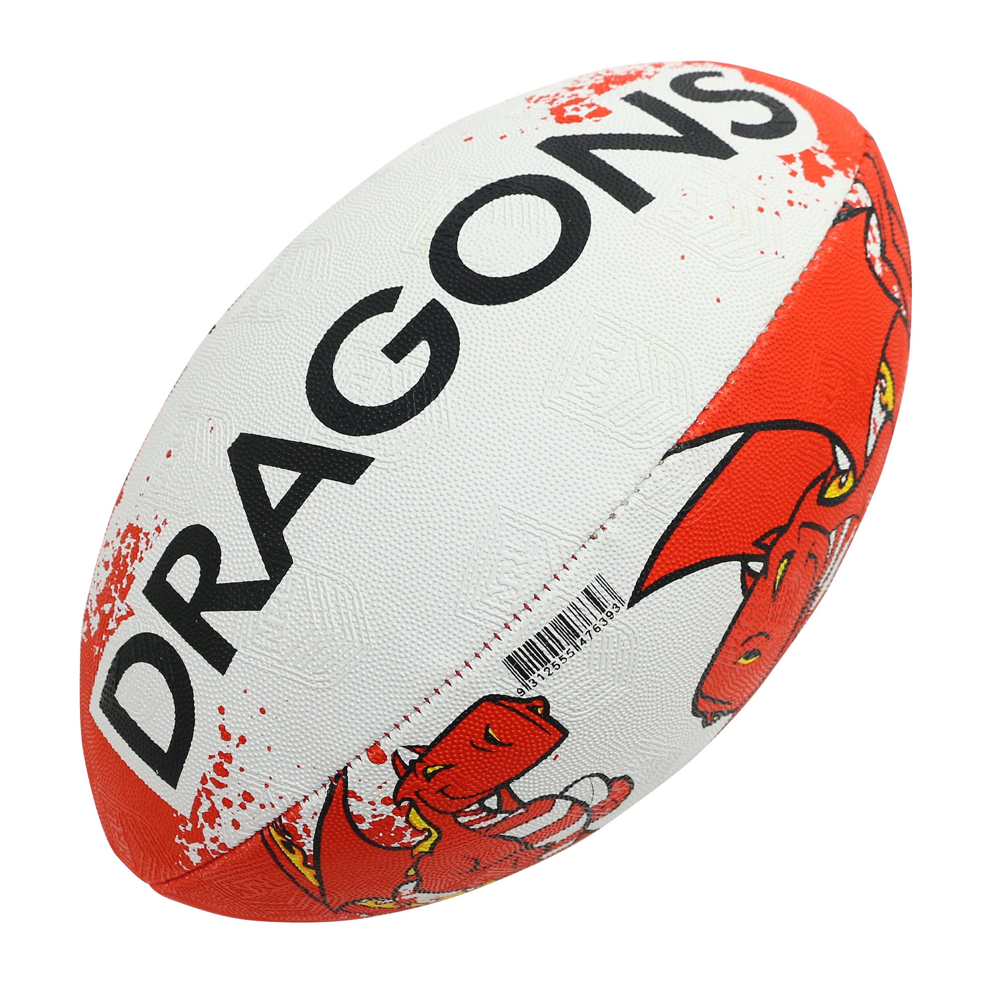 St George Illawarra Dragons Mascot Supporter Ball Size 3 - View 2