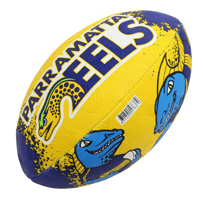 Parramatta Eels Mascot Supporter Ball Size 3 - View 2