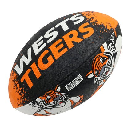 Wests Tigers Mascot Supporter Ball Size 3 - View 2