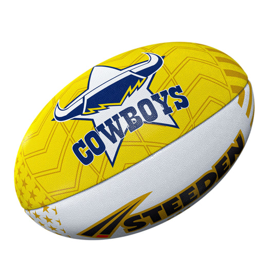 North Queensland Cowboys Vegas 2026 Supporter Ball Size 5 - Pre-Order - View 2