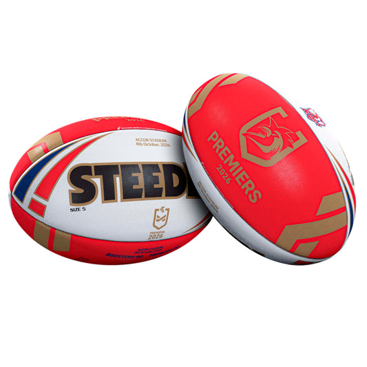 Sydney Roosters 2026 NRLW Premiers Ball Sz 5 - Pre-order - View 1