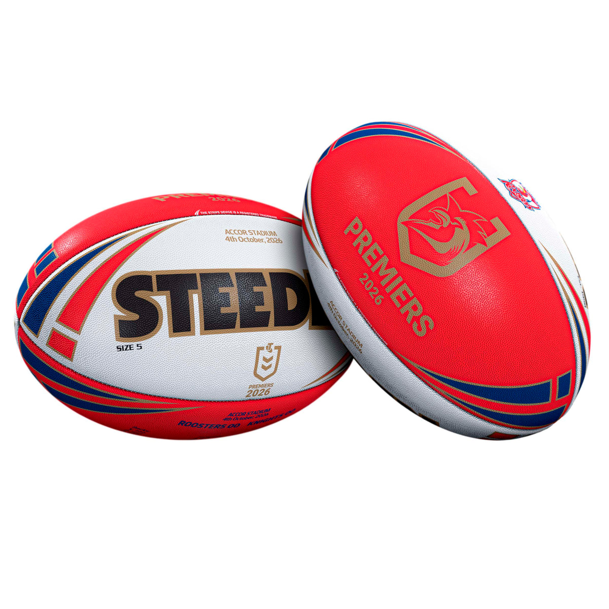 NRL 2026 Premiers Ball Sz 5 - Pre-order - View 1