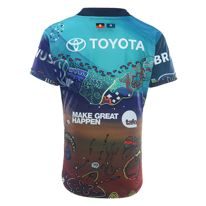 North Queensland Cowboys Mens 2026 Indigenous Jersey - View 3