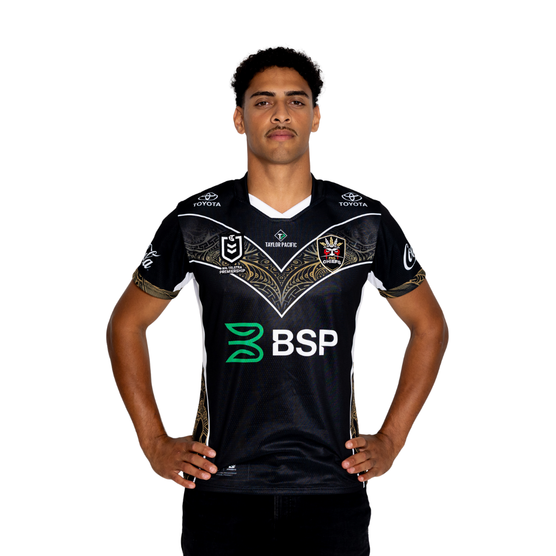 PNG Chiefs Mens Foundation Jersey Dark - Pre-Order