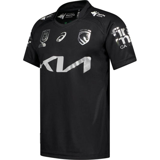 Brisbane Broncos Mens 2026 Black Jersey - View 1