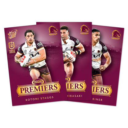 Broncos 2025 Premiers Limited Edition Card Set - View 5