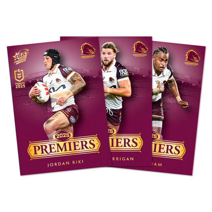 Broncos 2025 Premiers Limited Edition Card Set - View 8