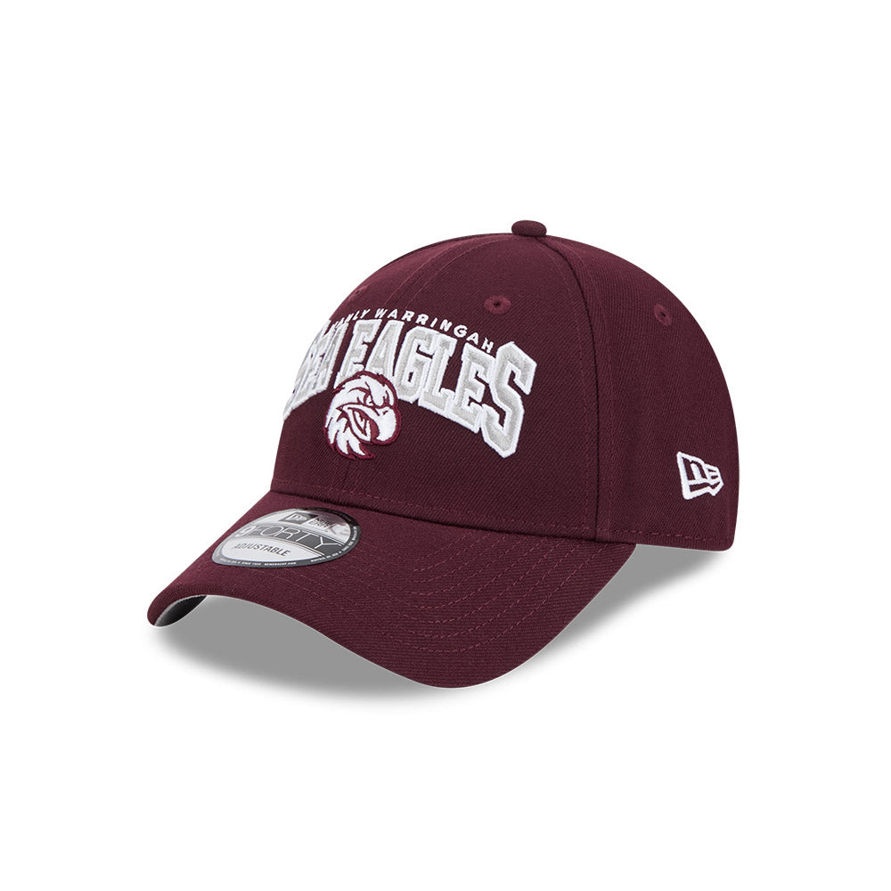 Manly Warringah Sea Eagles 9Forty Logo Arch Cap - View 1