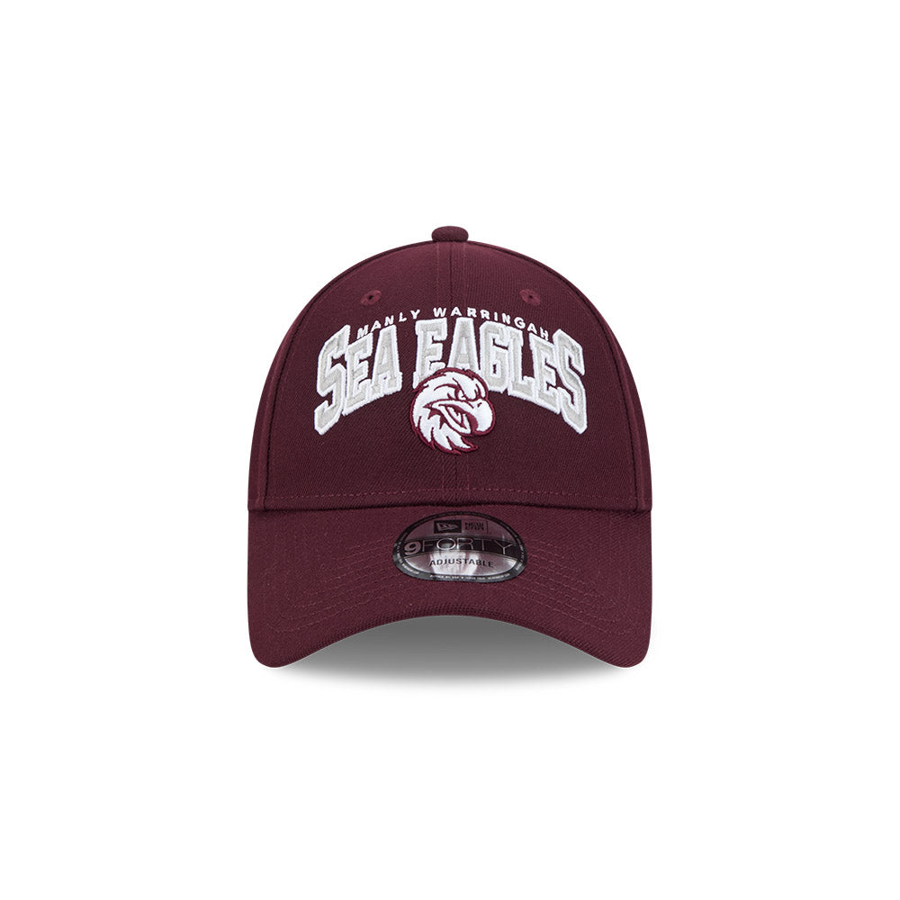 Manly Warringah Sea Eagles 9Forty Logo Arch Cap