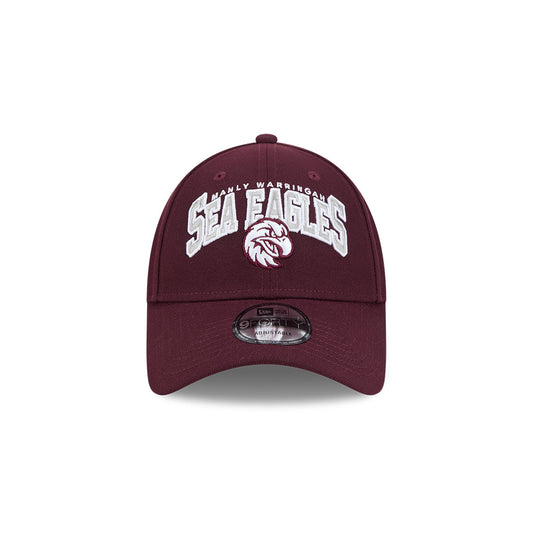 Manly Warringah Sea Eagles 9Forty Logo Arch Cap - View 2
