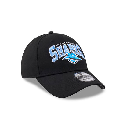 Cronulla-Sutherland Sharks 9Forty Logo Arch Cap - View 4