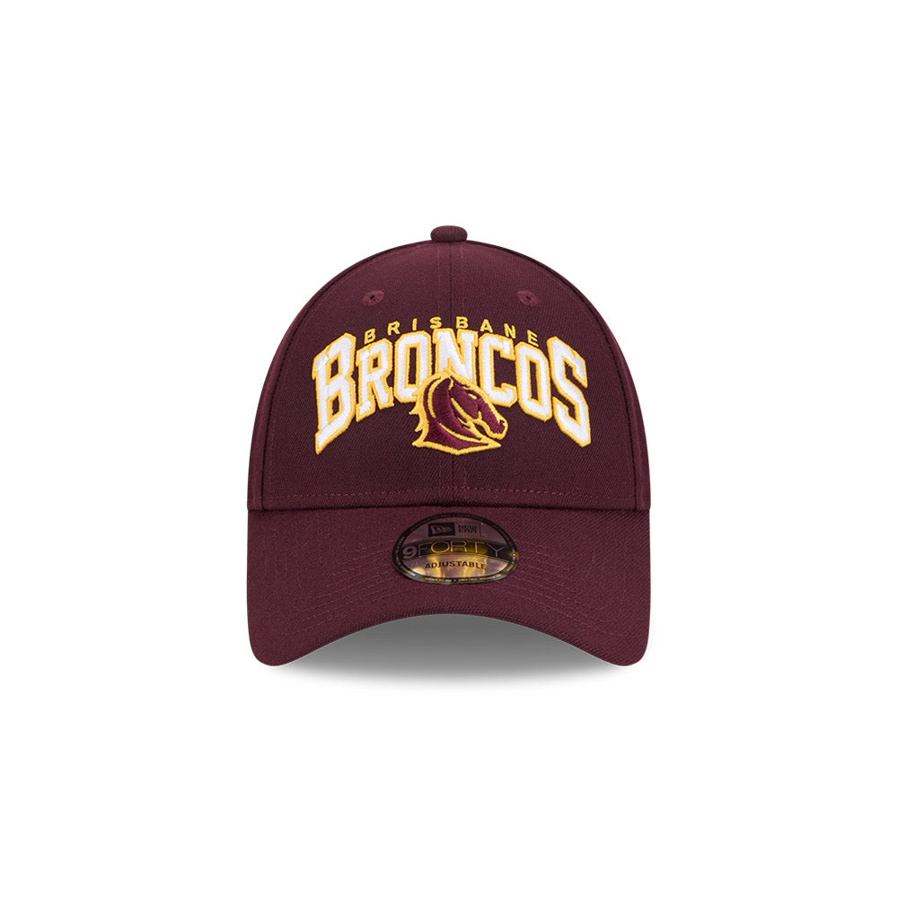 Brisbane Broncos 9Forty Logo Arch Cap