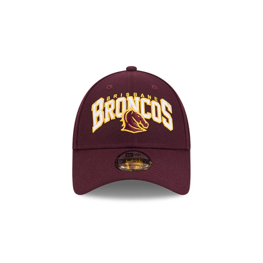 Brisbane Broncos 9Forty Logo Arch Cap - View 1