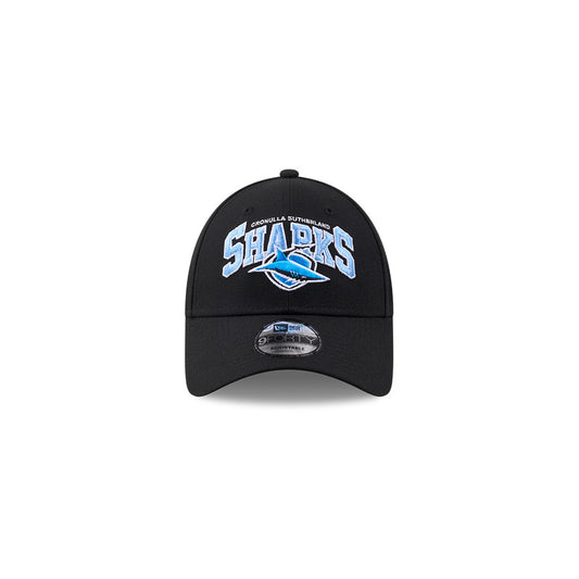 Cronulla-Sutherland Sharks Youth 9Forty Logo Arch Cap - View 2