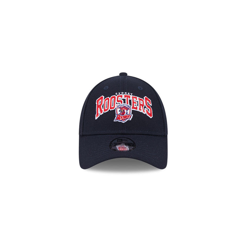 Sydney Roosters Youth 9Forty Logo Arch Cap