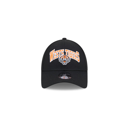 Wests Tigers Youth 9Forty Logo Arch Cap - View 2