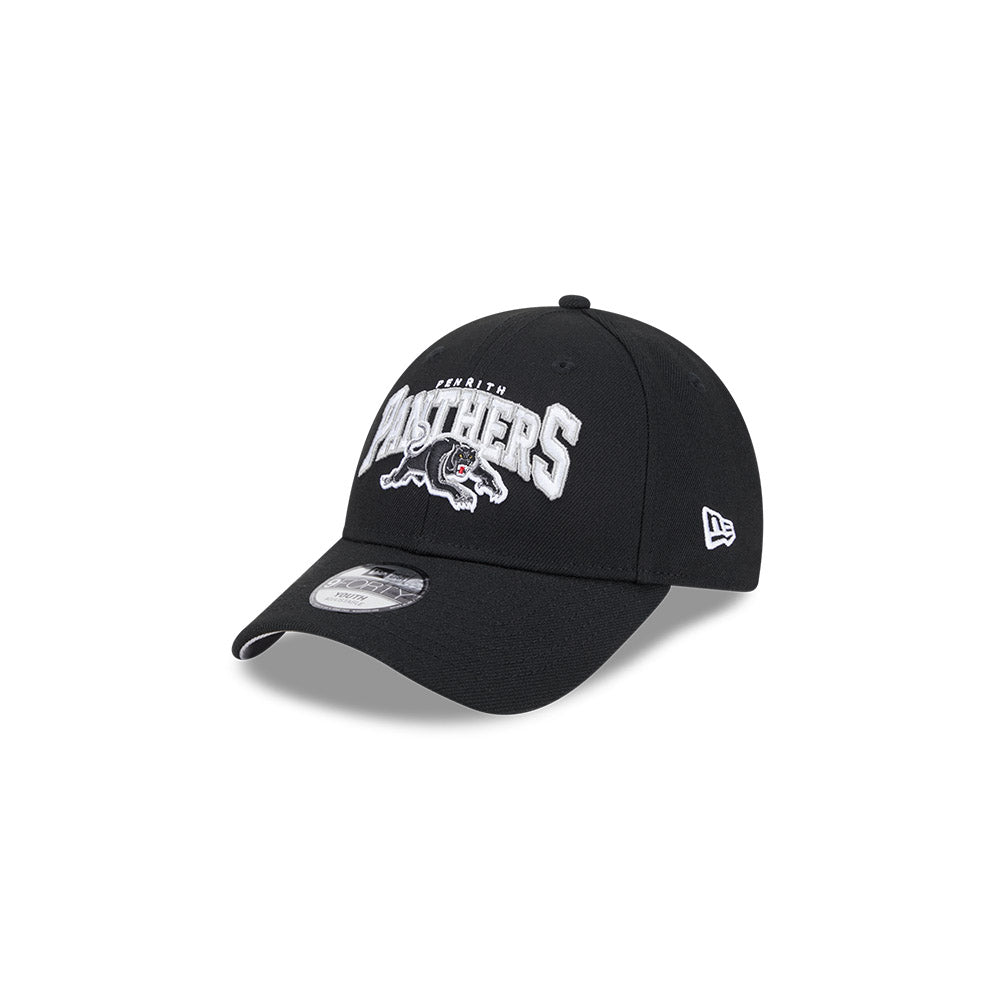 Penrith Panthers Youth 9Forty Logo Arch Cap - View 1