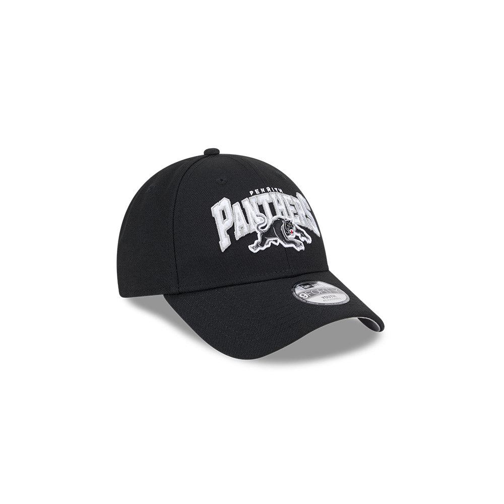 Penrith Panthers Youth 9Forty Logo Arch Cap - View 5