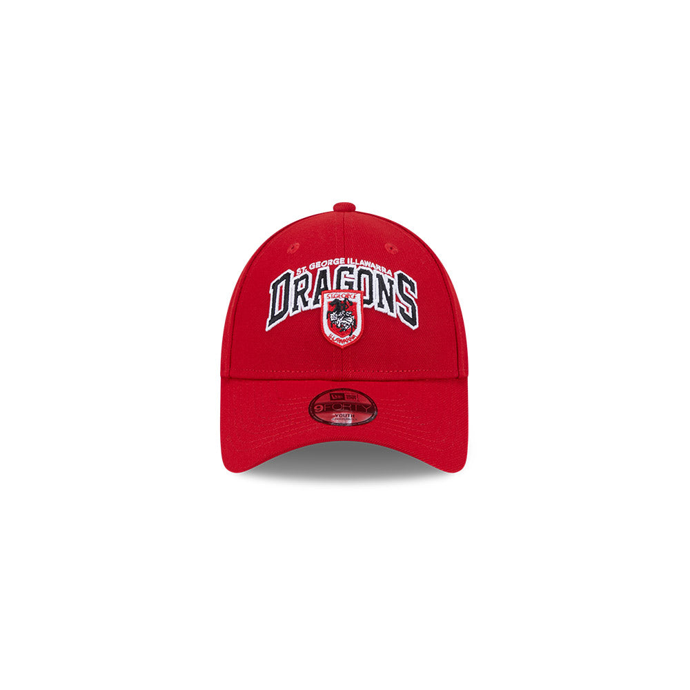 St George Illawarra Dragons Youth 9Forty Logo Arch Cap