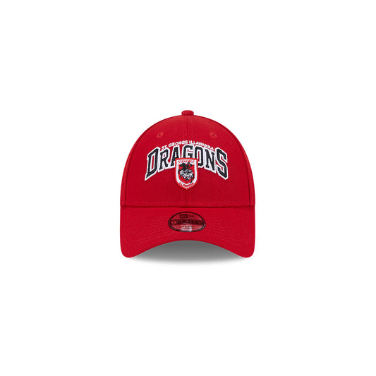 St George Illawarra Dragons Youth 9Forty Logo Arch Cap - View 2
