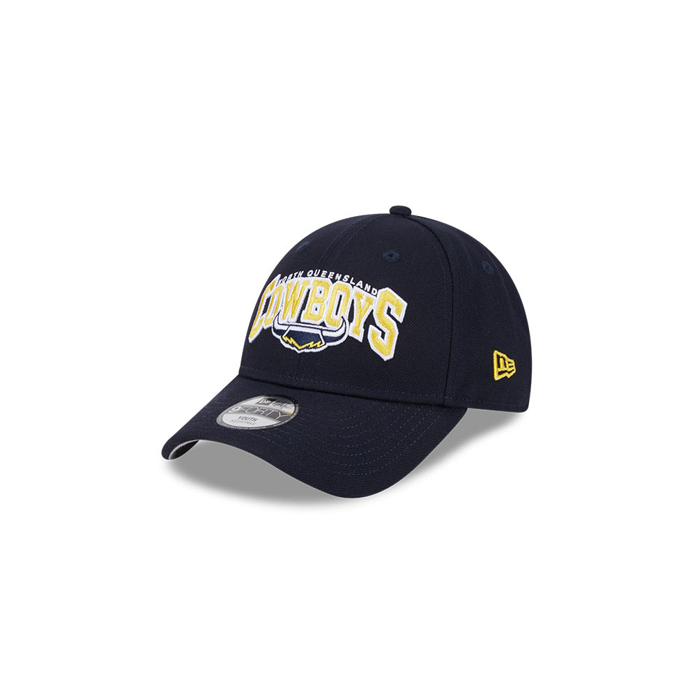 North Queensland Cowboys Youth 9Forty Logo Arch Cap