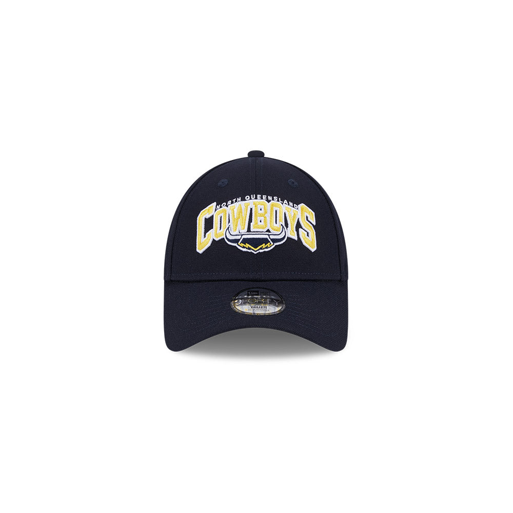 North Queensland Cowboys Youth 9Forty Logo Arch Cap