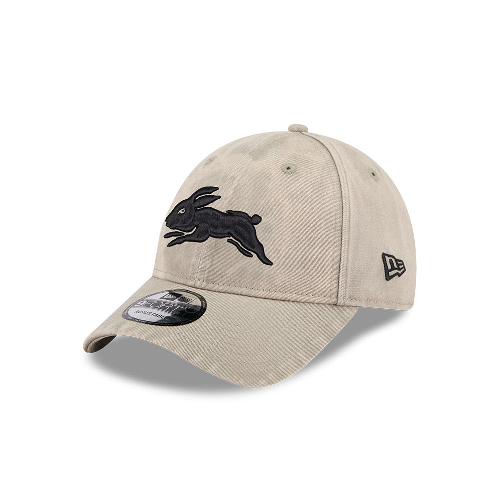 South Sydney Rabbitohs 9Forty Washed Pepple Cap - View 1