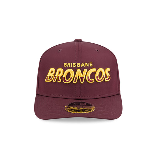 Brisbane Broncos Split Script 9Seventy Cap - View 2