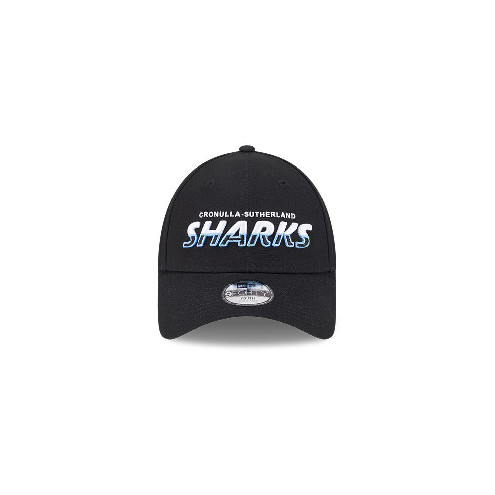 Cronulla-Sutherland Sharks Youth Split Script 9Seventy Cap - View 4