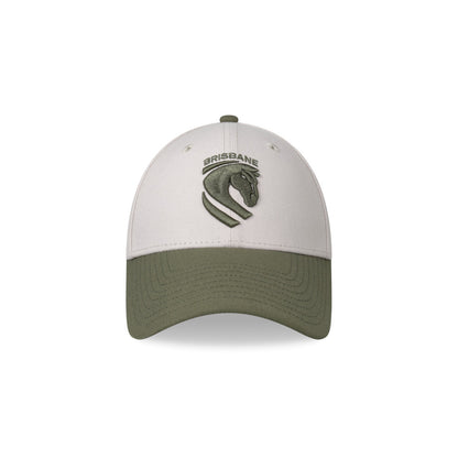 Brisbane Broncos 9Forty 2Tone Stone - View 2