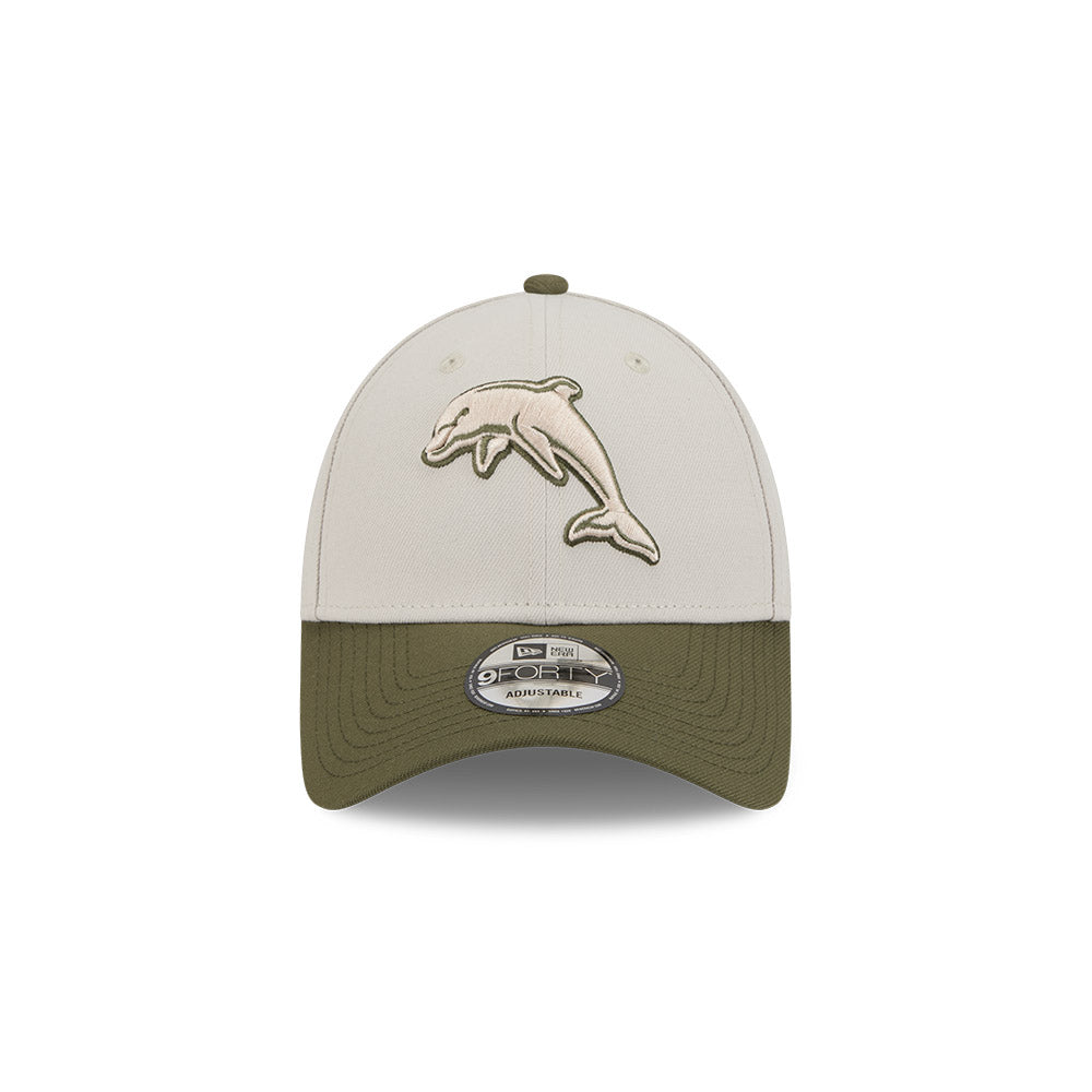 Dolphins 9Forty 2Tone Stone - View 2
