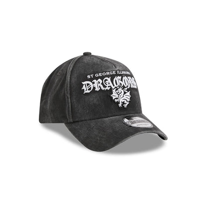 St George Illawarra Dragons New Era Gothic Wash 940 Cap - View 3