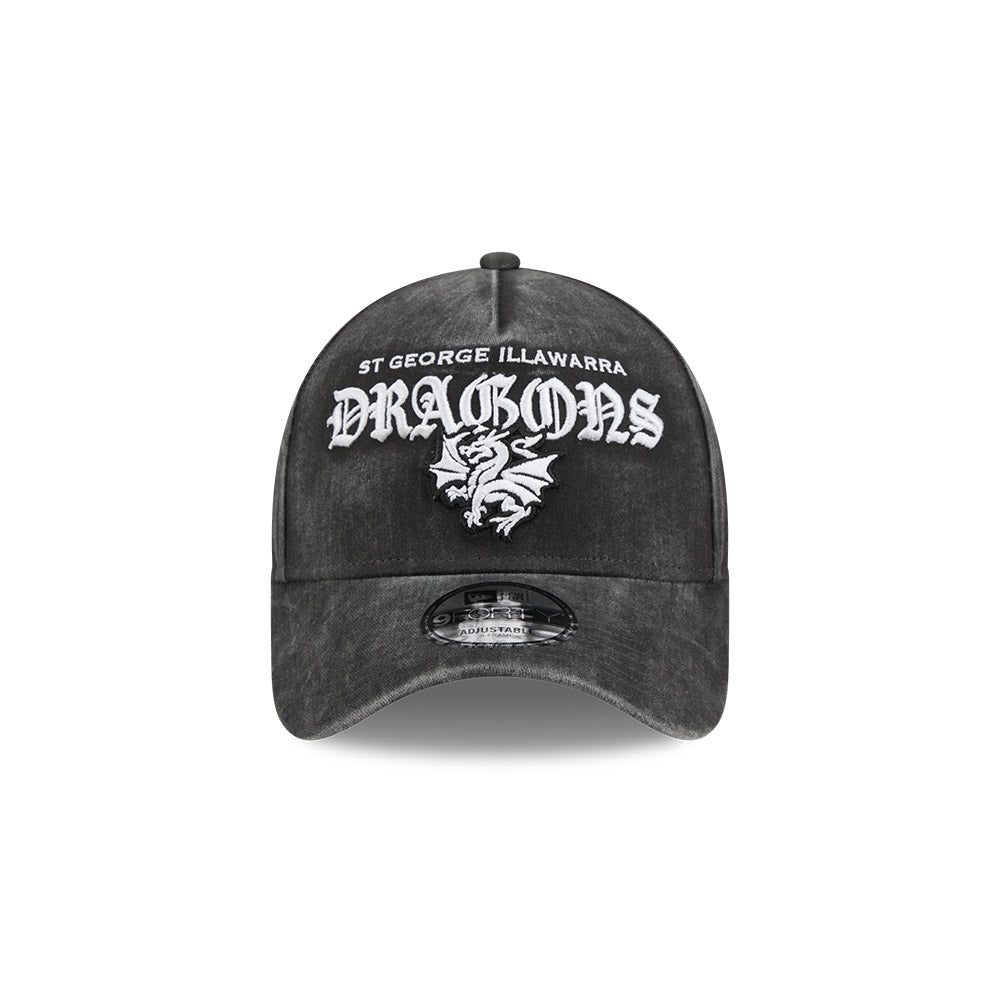 St George Illawarra Dragons New Era Gothic Wash 940 Cap