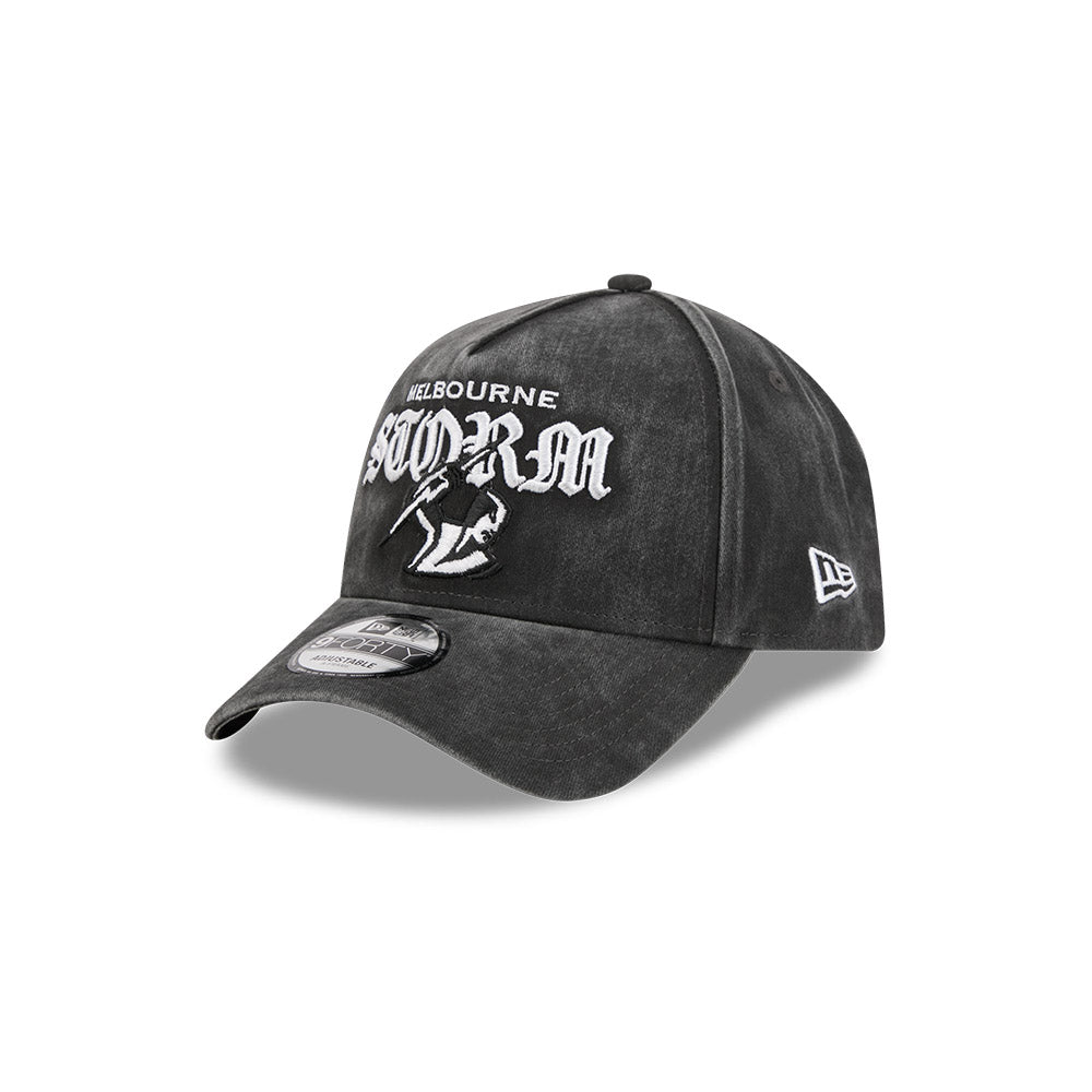 Melbourne Storm New Era Gothic Wash 940 Cap