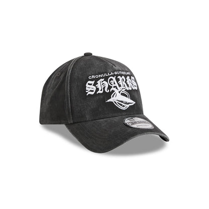 Cronulla-Sutherland Sharks New Era Gothic Wash 940 Cap - View 5