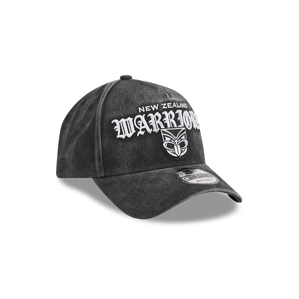 New Zealand Warriors New Era Gothic Wash 940 Cap