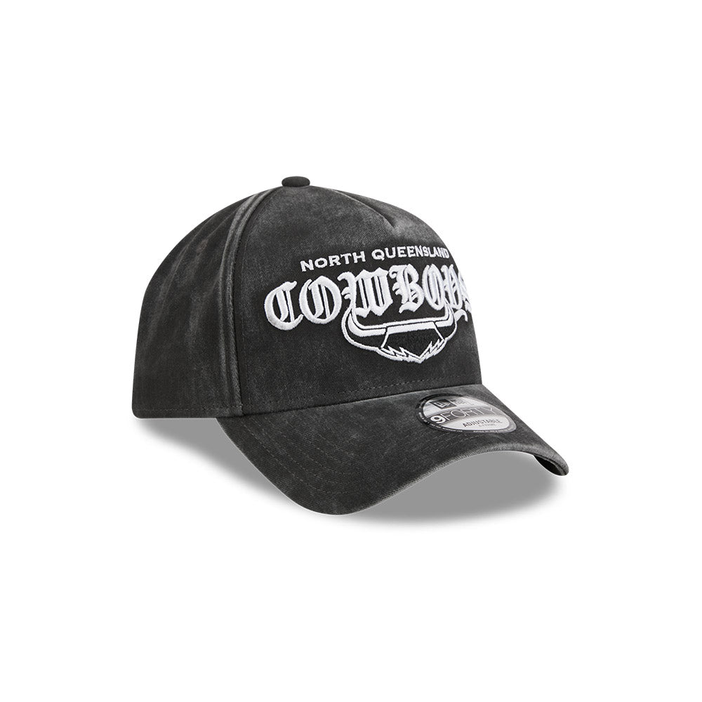 North Queensland Cowboys New Era Gothic Wash 940 Cap