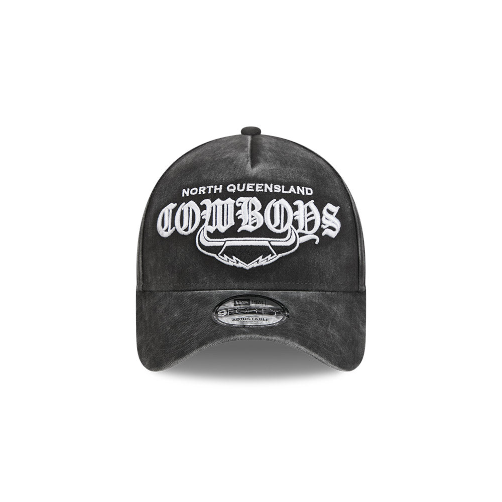 North Queensland Cowboys New Era Gothic Wash 940 Cap - View 2
