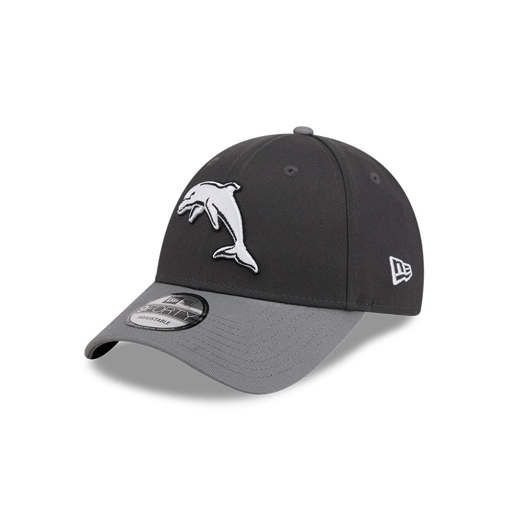 Dolphins New Era 2Tone Monochrome 940 Cap