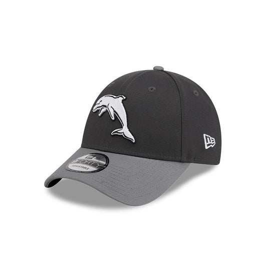 Dolphins New Era 2Tone Monochrome 940 Cap - View 1