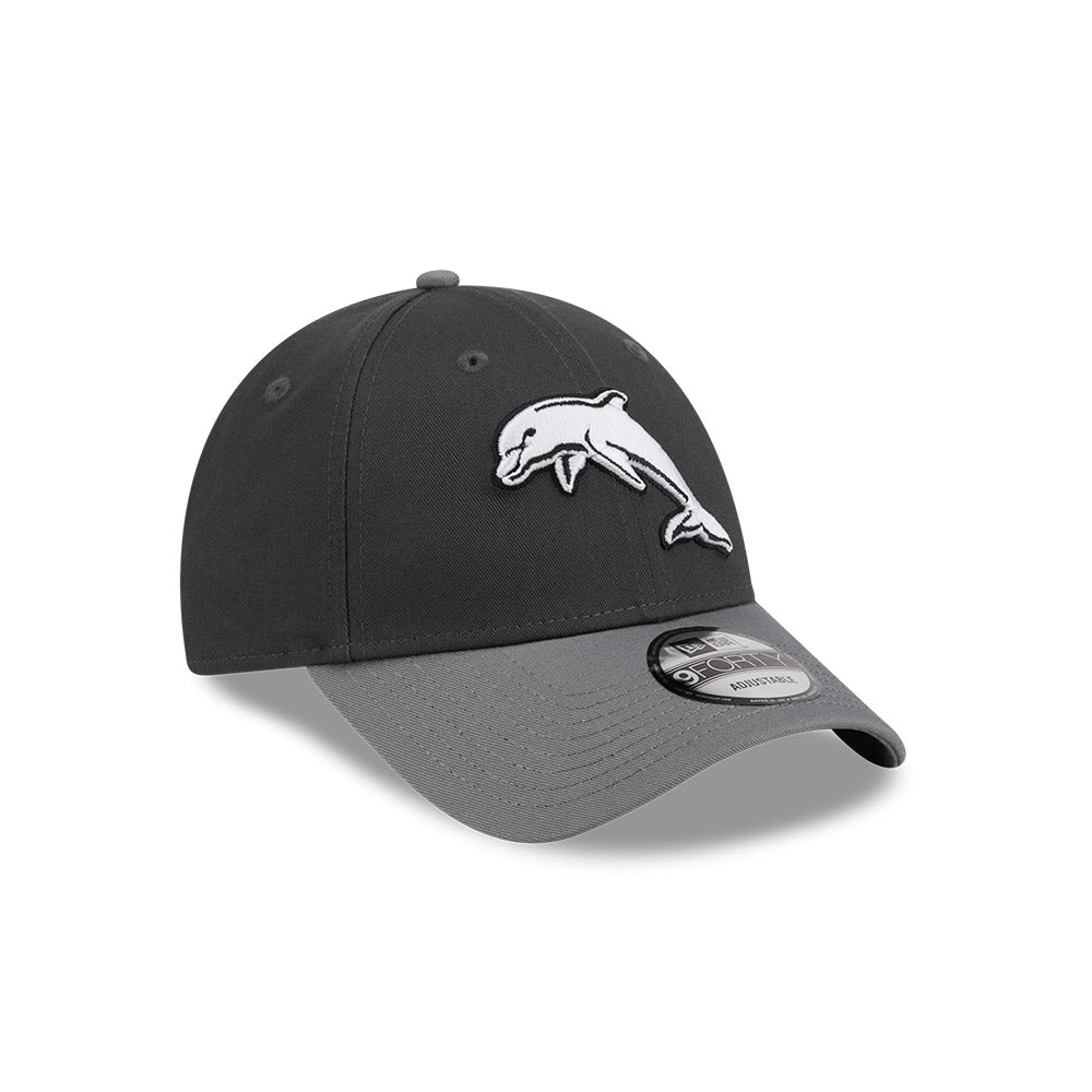 Dolphins New Era 2Tone Monochrome 940 Cap