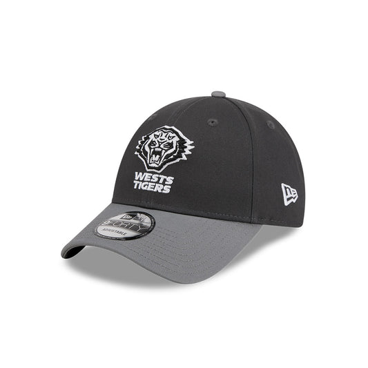 Wests Tigers New Era 2Tone Monochrome 940 Cap - View 1