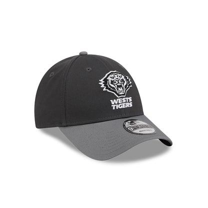 Wests Tigers New Era 2Tone Monochrome 940 Cap - View 3