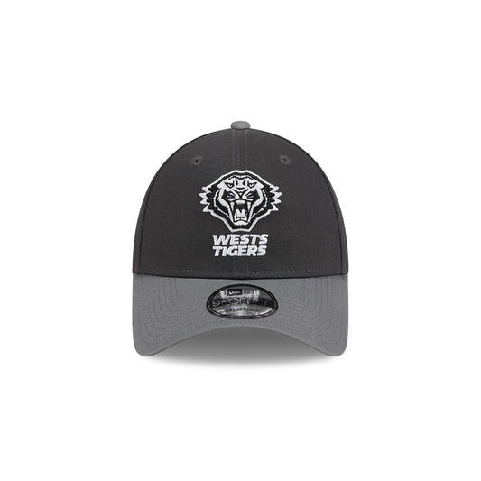 Wests Tigers New Era 2Tone Monochrome 940 Cap - View 2