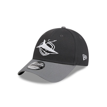 Cronulla-Sutherland Sharks New Era 2Tone Monochrome 940 Cap - View 1