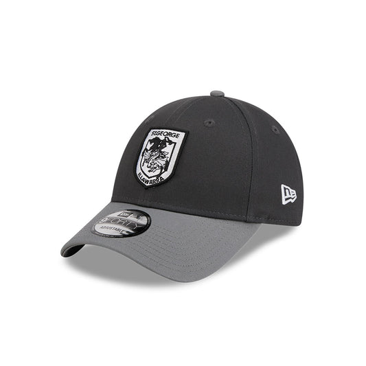 St George Illawarra Dragons New Era 2Tone Monochrome 940 Cap - View 1