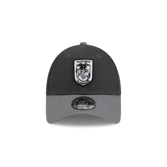 St George Illawarra Dragons New Era 2Tone Monochrome 940 Cap - View 2