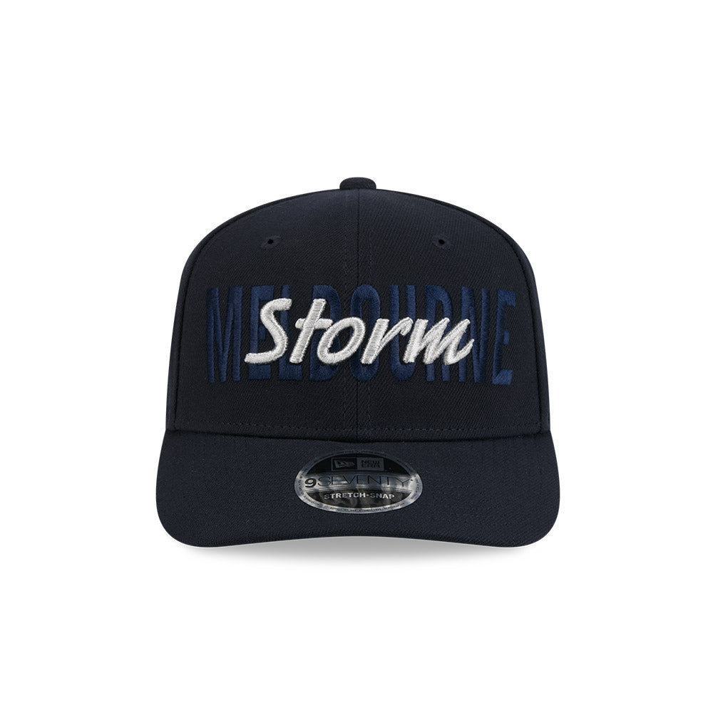 Melbourne Storm New Era Metallic Script 970 Cap