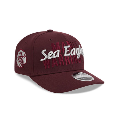 Manly Warringah Sea Eagles New Era Metallic Script 970 Cap - View 3
